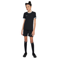 Nike Academy 25 Trainingsshirt Kids Zwart Grijs Wit