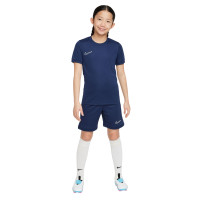Nike Academy 25 Polo Trainingsset Kids Donkerblauw