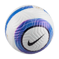 Nike Premier League Flight Football Size 5 2024-2025 White Blue Purple