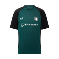 Castore Feyenoord Training Set 2024-2025 Women's Dark Green Black White