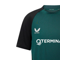 Castore Feyenoord Training Set 2024-2025 Women's Dark Green Black White