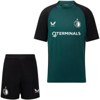 Castore Feyenoord Training Set 2024-2025 Women's Dark Green Black White