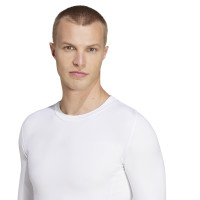 adidas Techfit Long Sleeve Base Layer White