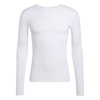 adidas Techfit Long Sleeve Base Layer White