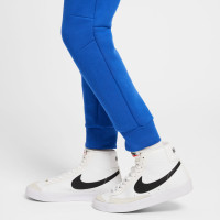 Nike Tech Fleece Sportswear Sweat Pants Kids Light Blue Black