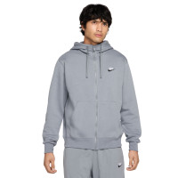 Nike Sportswear Club Fleece Vest Grijs Zwart Wit