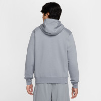 Nike Sportswear Club Fleece Vest Grijs Zwart Wit