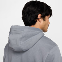 Nike Sportswear Club Fleece Vest Grijs Zwart Wit