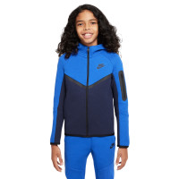 Nike Tech Fleece Sportswear Vest Kids Blauw Donkerblauw Zwart