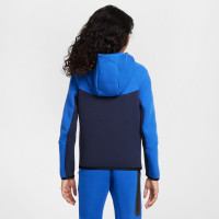 Nike Tech Fleece Sportswear Vest Kids Blauw Donkerblauw Zwart
