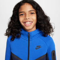 Nike Tech Fleece Sportswear Vest Kids Blauw Donkerblauw Zwart