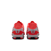 Nike Tiempo Legend 10 Academy Grass/Artificial Grass Football Shoes (MG) Bright Red White