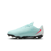 Nike Phantom GX II Academy Grass/Artificial Grass Football Shoes (MG) Kids Mint Green Red Black