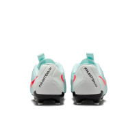 Nike Phantom GX II Academy Grass/Artificial Grass Football Shoes (MG) Kids Mint Green Red Black