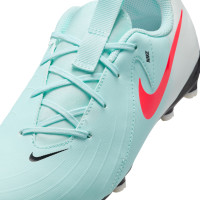 Nike Phantom GX II Academy Grass/Artificial Grass Football Shoes (MG) Kids Mint Green Red Black