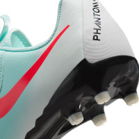 Nike Phantom GX II Academy Grass/Artificial Grass Football Shoes (MG) Kids Mint Green Red Black