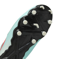 Nike Phantom GX II Academy Grass/Artificial Grass Football Shoes (MG) Kids Mint Green Red Black