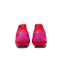 Nike Mercurial Superfly 10 Club Grass/Artificial Grass Football Shoes (MG) Red Turquoise Pink