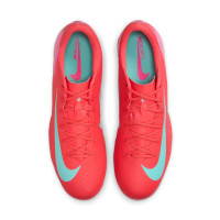 Nike Zoom Mercurial Vapor 16 Academy Zaalvoetbalschoenen (IN) Rood Turquoise Roze