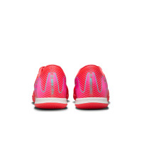 Nike Zoom Mercurial Vapor 16 Academy Zaalvoetbalschoenen (IN) Rood Turquoise Roze