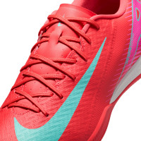 Nike Zoom Mercurial Vapor 16 Academy Zaalvoetbalschoenen (IN) Rood Turquoise Roze