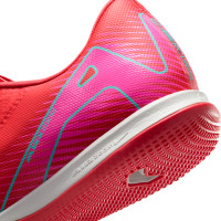 Nike Zoom Mercurial Vapor 16 Academy Zaalvoetbalschoenen (IN) Rood Turquoise Roze