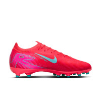 Nike Zoom Mercurial Vapor 16 Pro Kunstgras Voetbalschoenen (AG) Rood Turquoise Roze