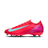 Nike Zoom Mercurial Vapor 16 Pro Kunstgras Voetbalschoenen (AG) Rood Turquoise Roze