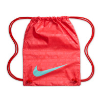 Nike Zoom Mercurial Vapor 16 Elite Iron Stud Football Shoes (SG) Red Turquoise Pink