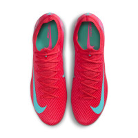 Nike Zoom Mercurial Vapor 16 Elite Artificial Grass Football Shoes (AG) Red Turquoise Pink