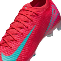 Nike Zoom Mercurial Vapor 16 Elite Artificial Grass Football Shoes (AG) Red Turquoise Pink