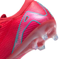Nike Zoom Mercurial Vapor 16 Elite Artificial Grass Football Shoes (AG) Red Turquoise Pink