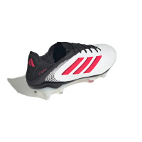 adidas Copa Pure III Elite Iron Nop Football Shoes (SG) White Black Red