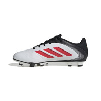 adidas Copa Pure III Club Grass/Artificial Grass Football Boots (MG) White Black Red