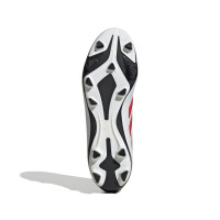 adidas Copa Pure III Club Grass/Artificial Grass Football Boots (MG) White Black Red