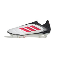 adidas Copa Pure III Elite Laceless Iron Stud Football Shoes (SG) White Black Red