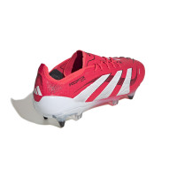 adidas Predator Elite Iron Nop Football Shoes (SG) Red White Black