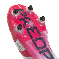 adidas Predator Elite Iron Nop Football Shoes (SG) Red White Black