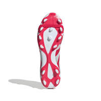 adidas Predator Pro FT Gras / Kunstgras Voetbalschoenen (MG) Rood Wit Zwart