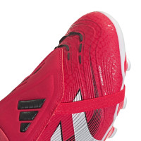 adidas Predator Pro FT Gras / Kunstgras Voetbalschoenen (MG) Rood Wit Zwart