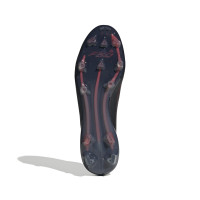 adidas F50 Elite Gras Football Shoes (FG) Black Red Silver