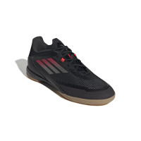 adidas F50 League Indoor Football Boots (IN) Black Red Silver