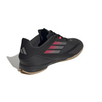 adidas F50 League Indoor Football Boots (IN) Black Red Silver