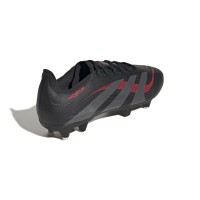 adidas Predator League Iron Nop Football Shoes (SG) Black Grey Red