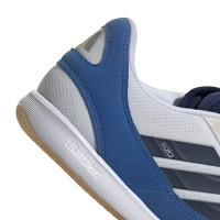 adidas Top Sala Competition II Zaalvoetbalschoenen (IN) Wit Blauw Donkerblauw