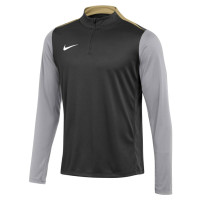 Nike Academy Pro 24 Trainingspak 1/4-Zip Zwart Grijs Goud