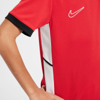 Nike Academy 25 Trainingsshirt Kids Rood Zwart Wit