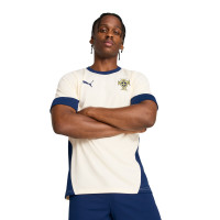 PUMA Portugal Training Set 2025-2026 Off White Dark Blue Yellow