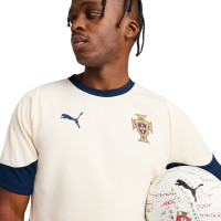 PUMA Portugal Training Set 2025-2026 Off White Dark Blue Yellow