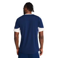 PUMA Portugal Training Shirt 2025-2026 Dark Blue Off-White Yellow